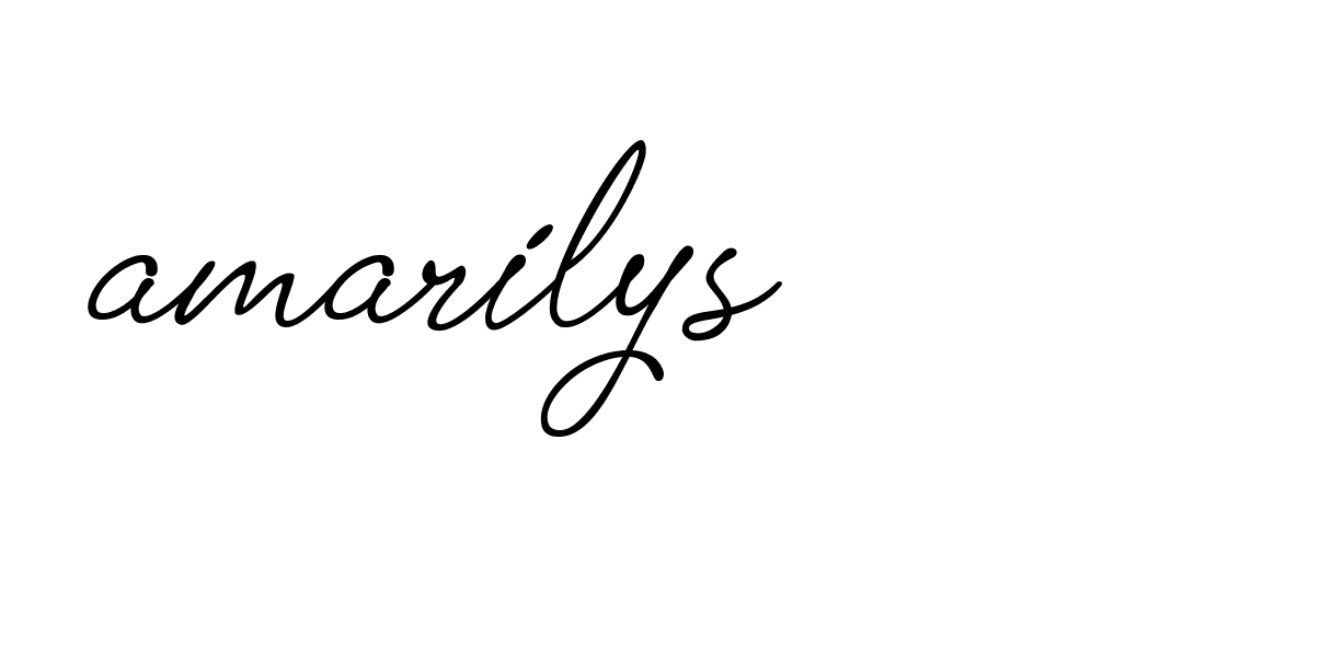 Signature of amarilys-