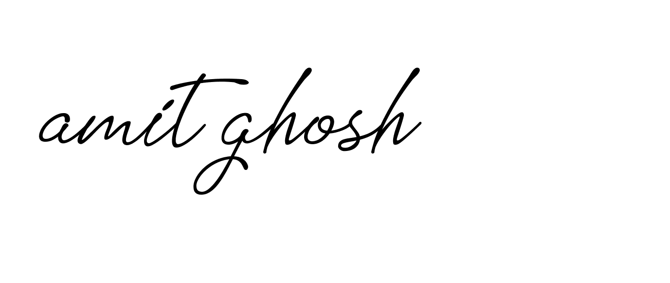 Signature of amit-ghosh-