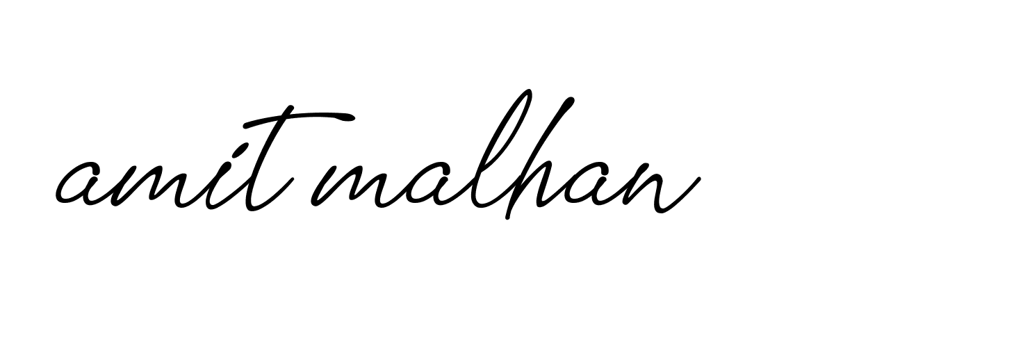 Signature of amit-malhan