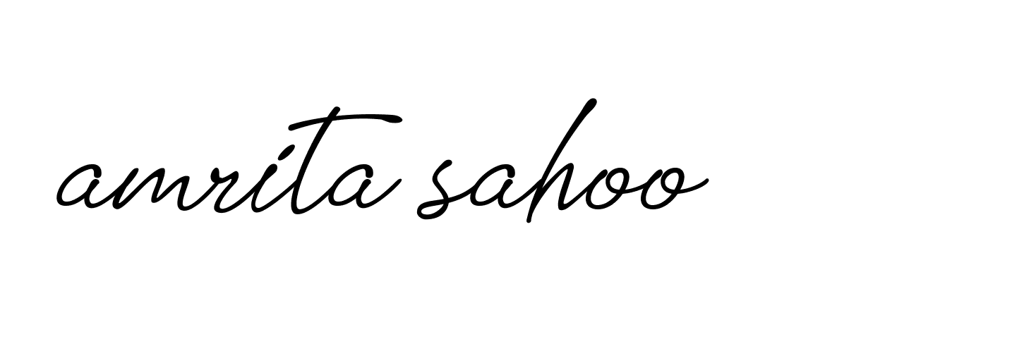 Signature of amrita-sahoo