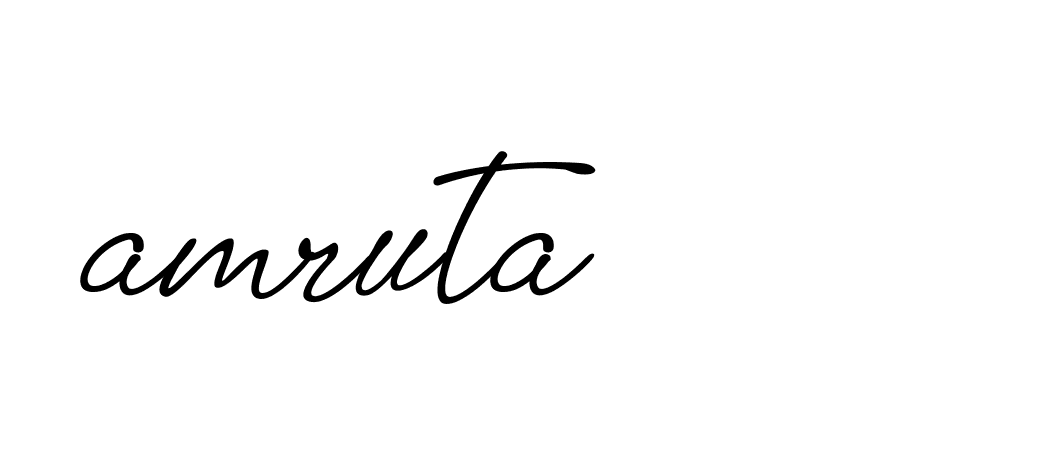 Signature of amruta