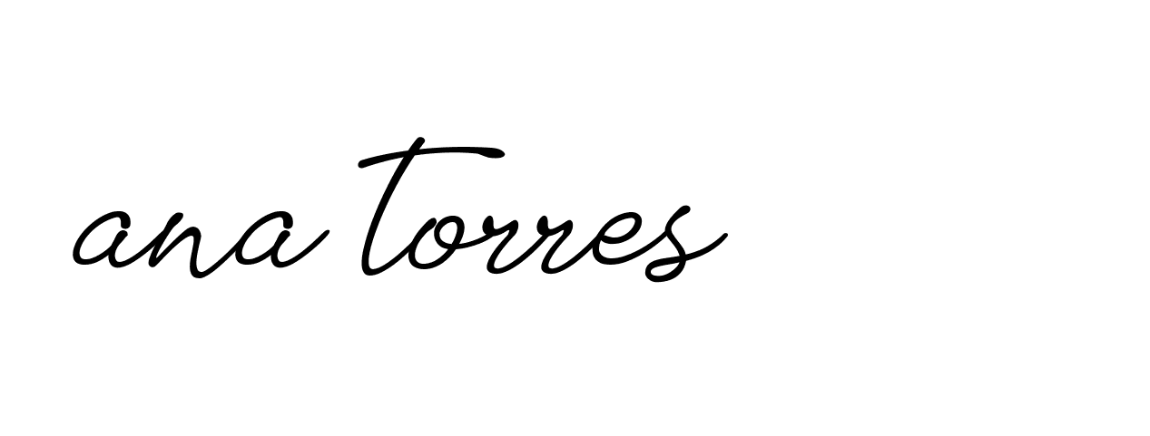 Signature of ana-torres