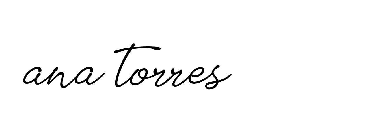 Signature of ana-torres-