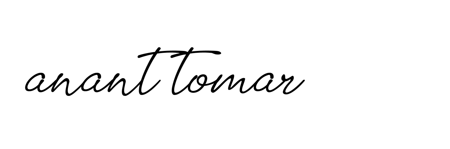 Signature of anant-tomar