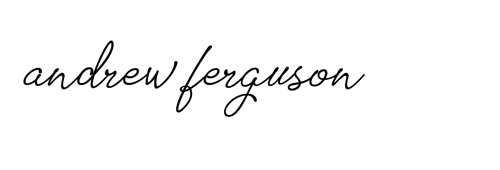 Signature of andrew-ferguson