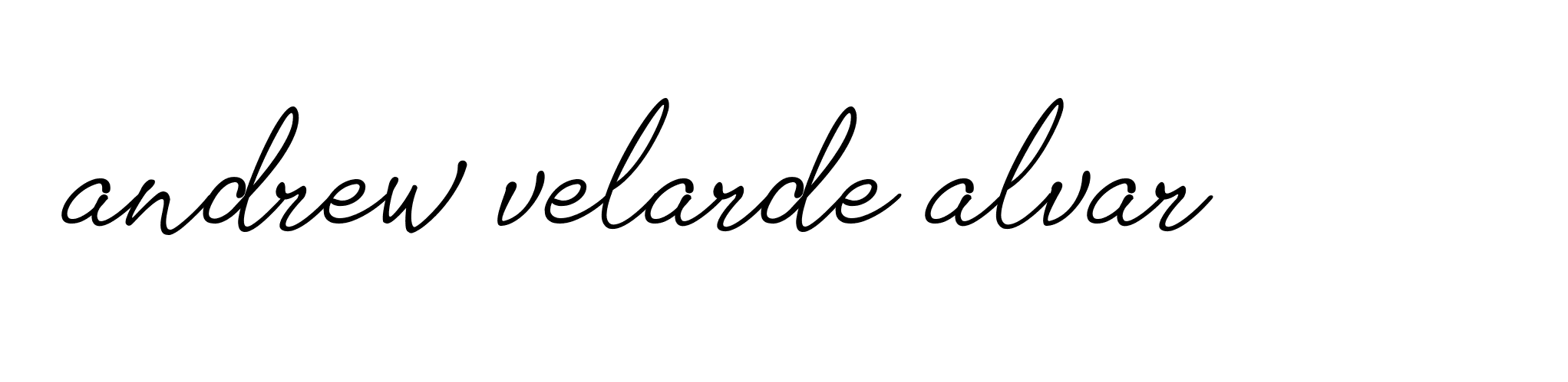 Signature of andrew-velarde-alvar