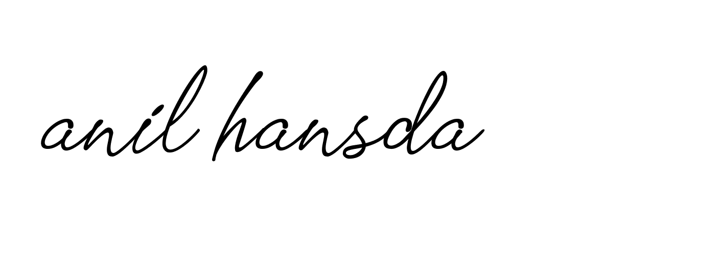 Signature of anil-hansda