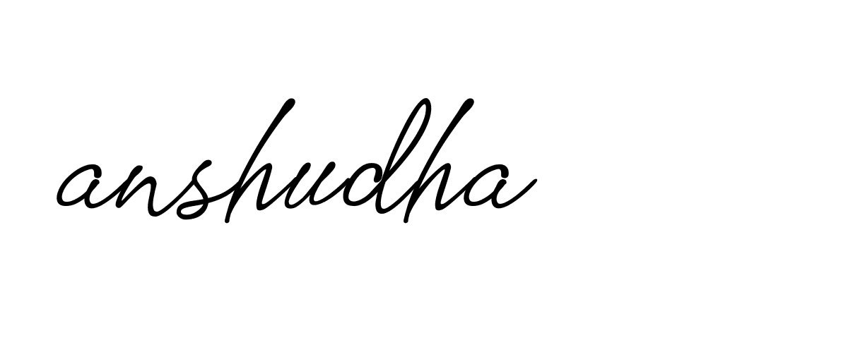 Signature of anshudha