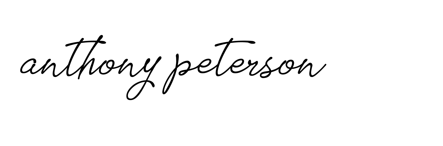 Signature of anthony-peterson