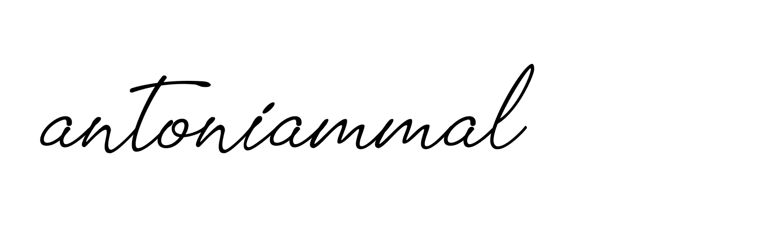 Signature of antoniammal