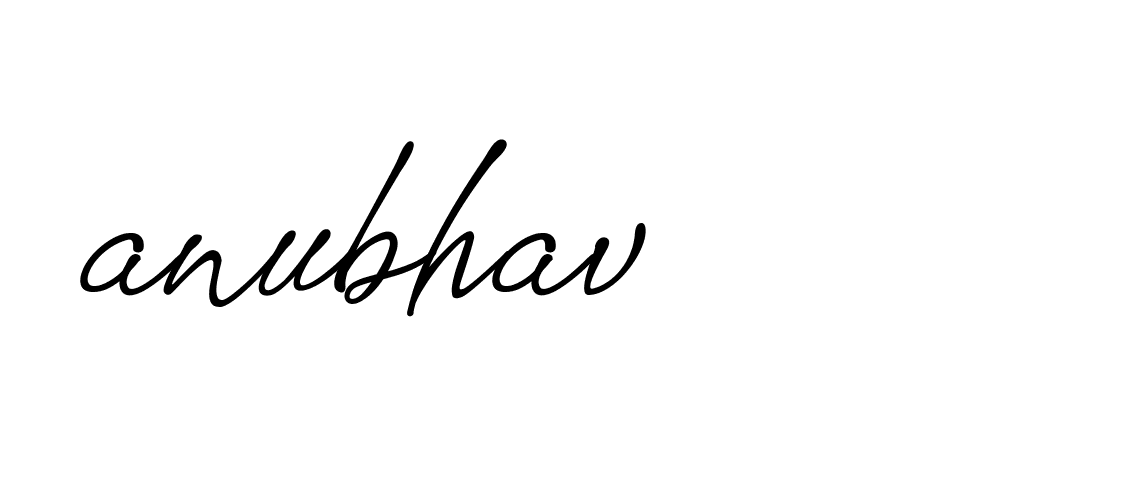 Signature of anubhav