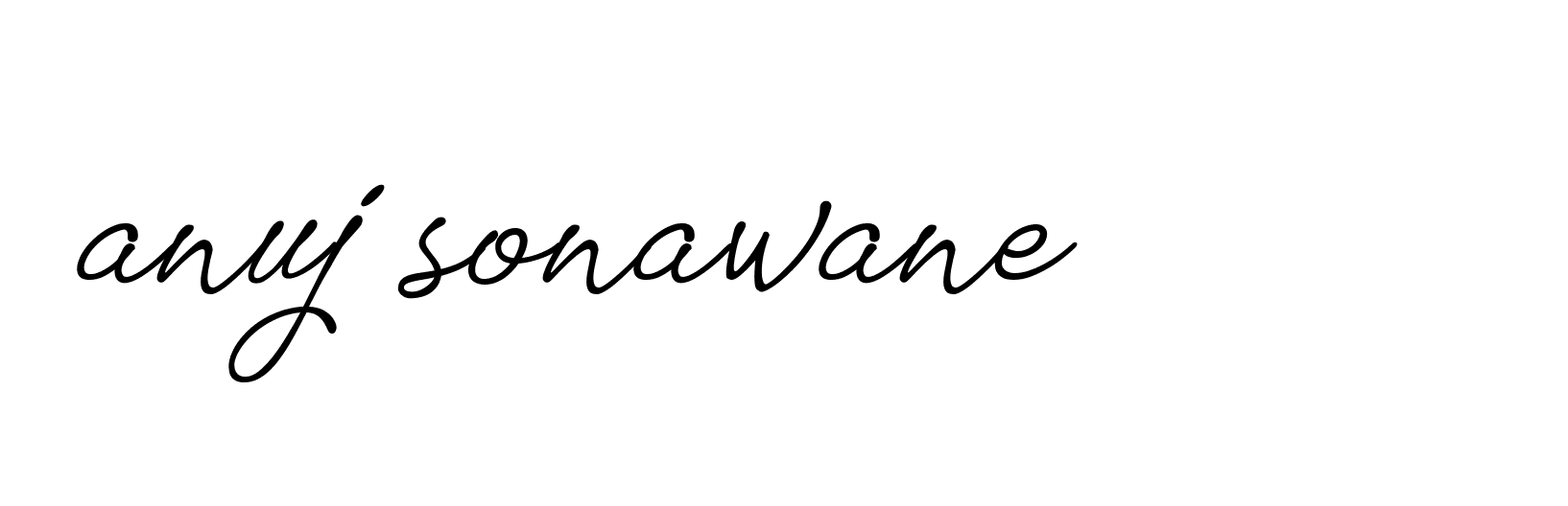 Signature of anuj-sonawane-