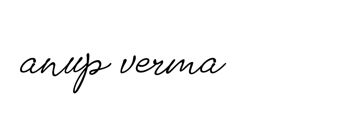 Signature of anup-verma