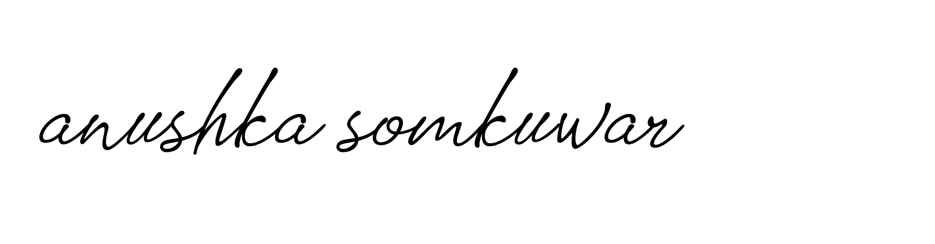 Signature of anushka-somkuwar-