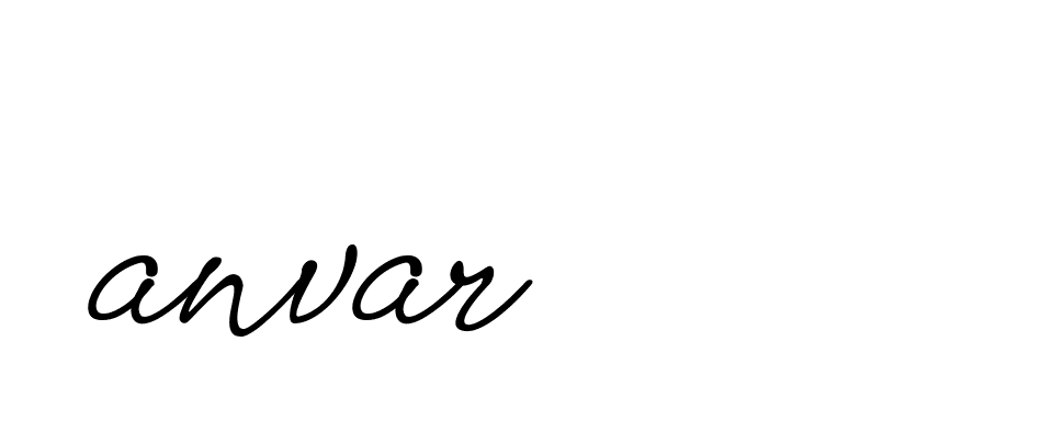 Signature of anvar