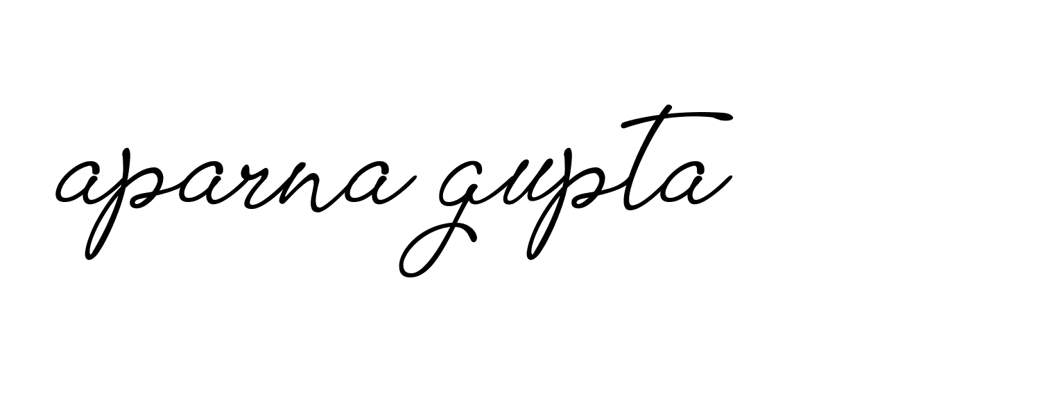 Signature of aparna-gupta