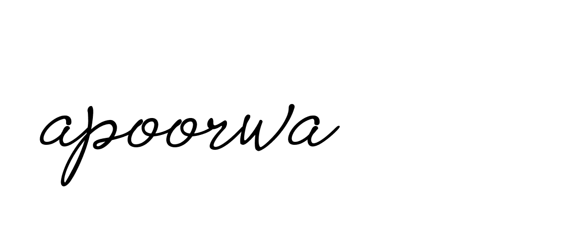 Signature of apoorwa