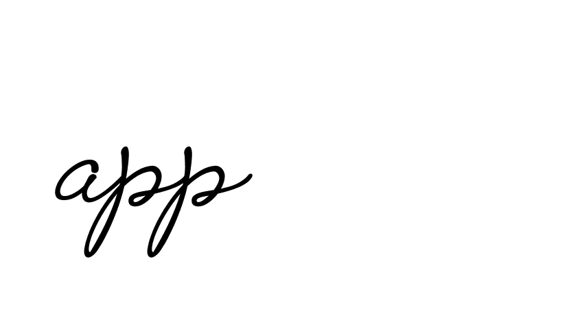 Signature of app