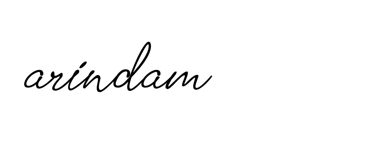 Signature of arindam-