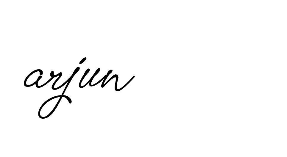 Signature of arjun-