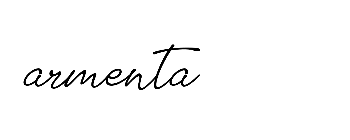 Signature of armenta-