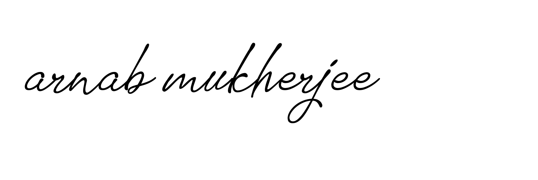 Signature of arnab-mukherjee-