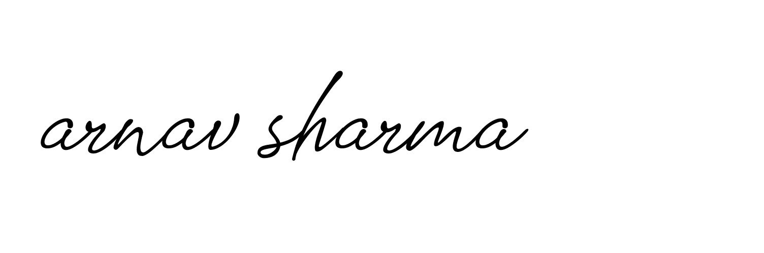 Signature of arnav-sharma