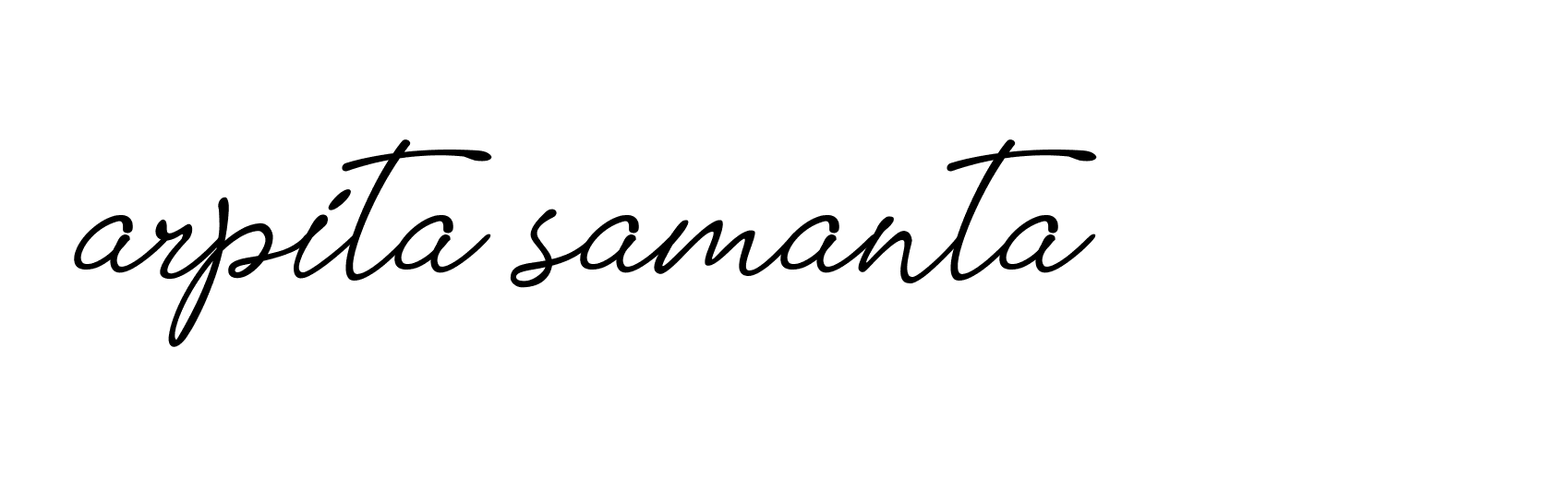 Signature of arpita-samanta-