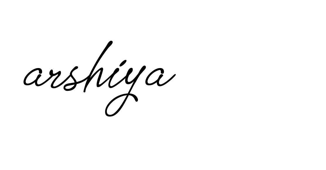 Signature of arshiya-