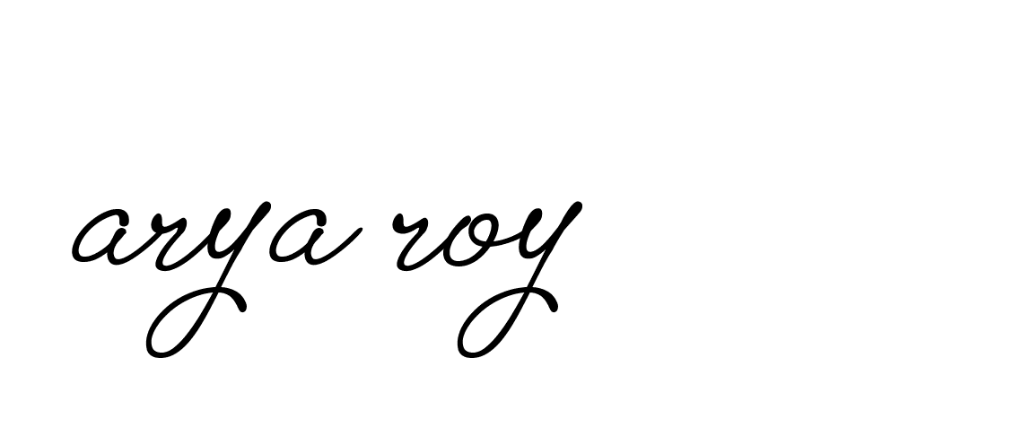 Signature of arya-roy