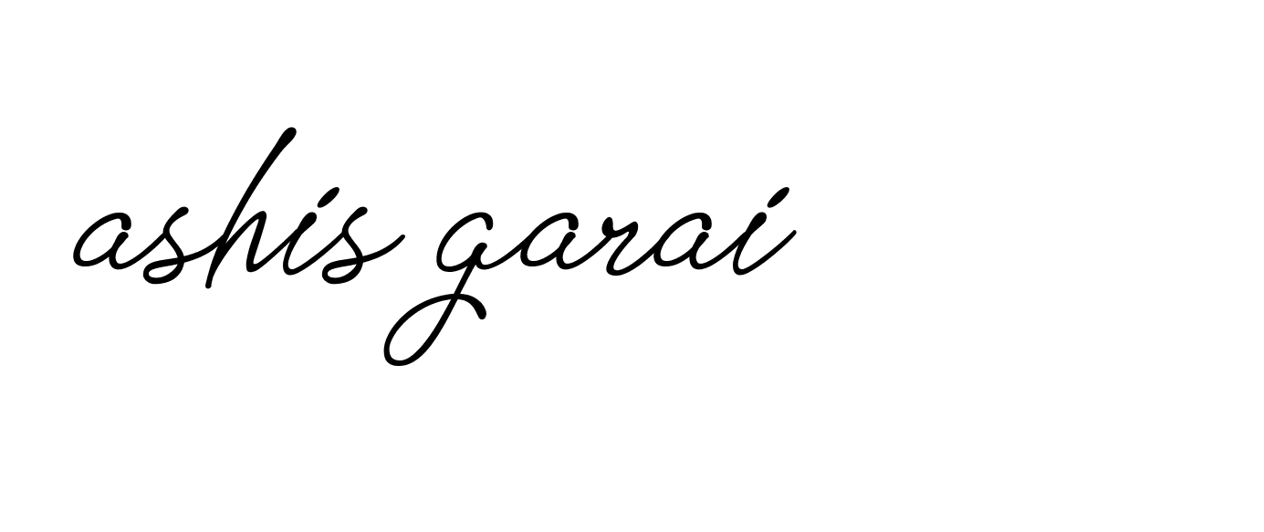 Signature of ashis-garai-