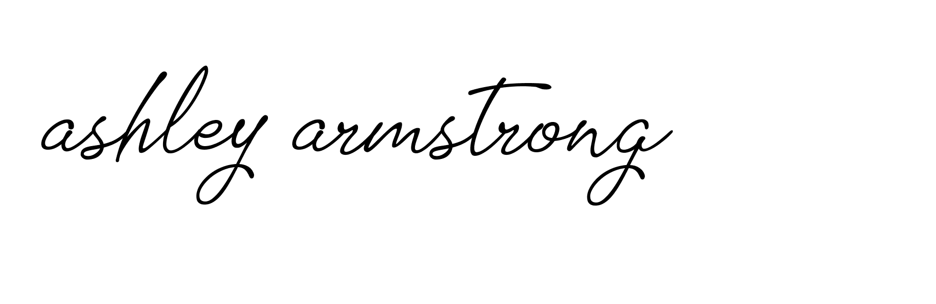 Signature of ashley-armstrong-