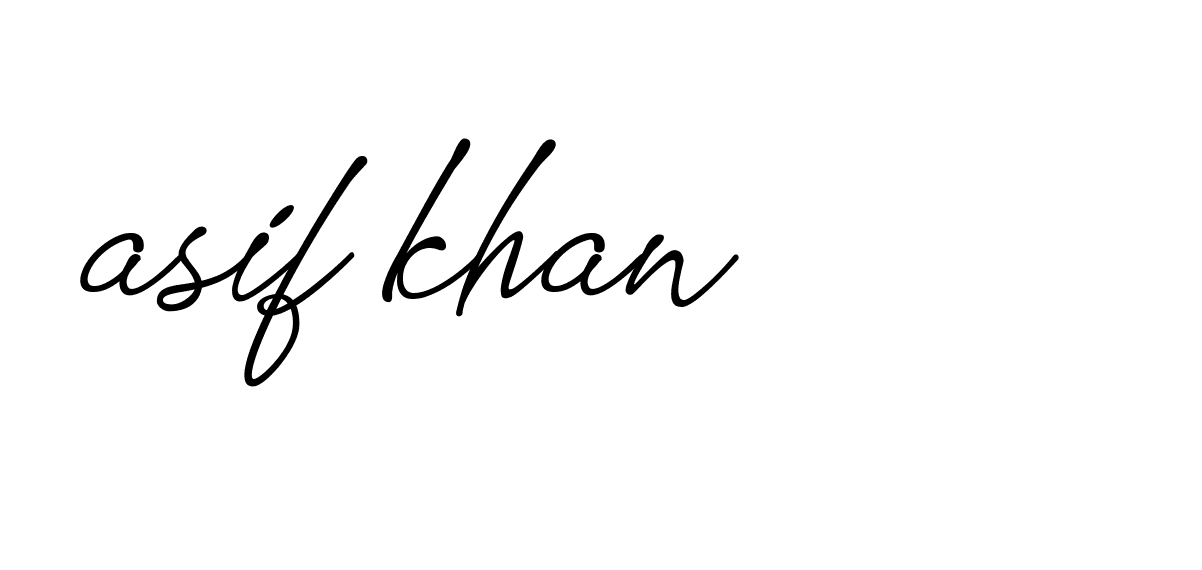 Signature of asif-khan