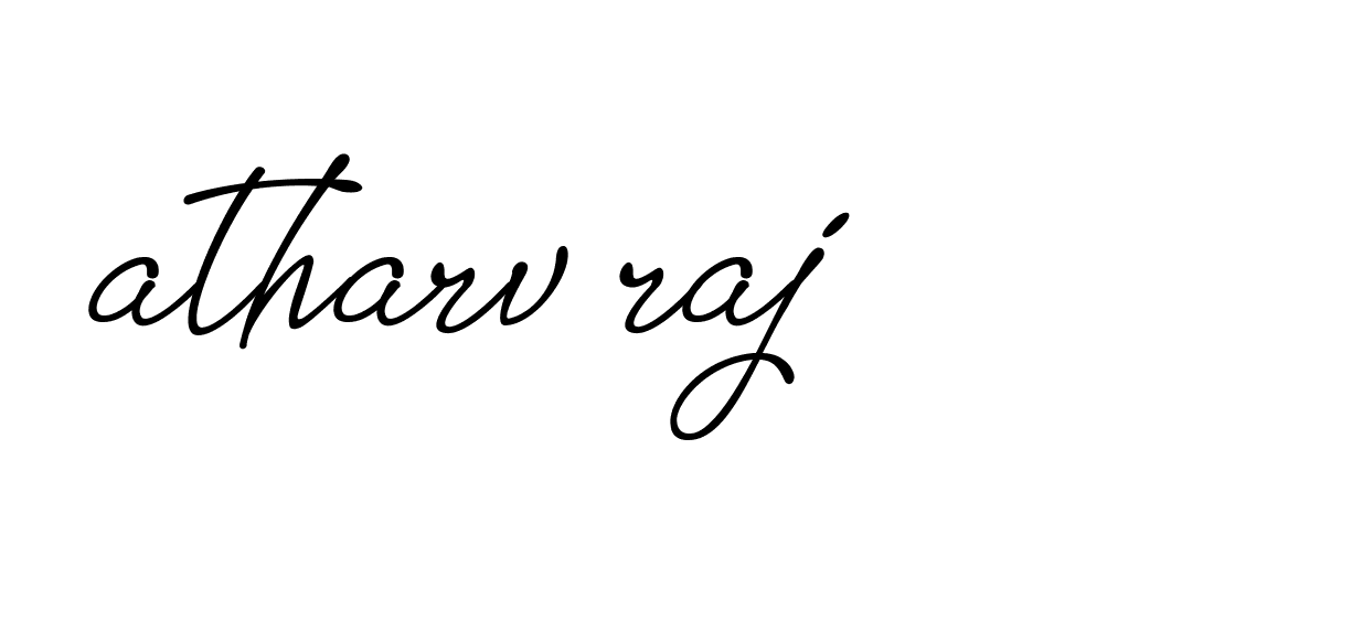 Signature of atharv-raj