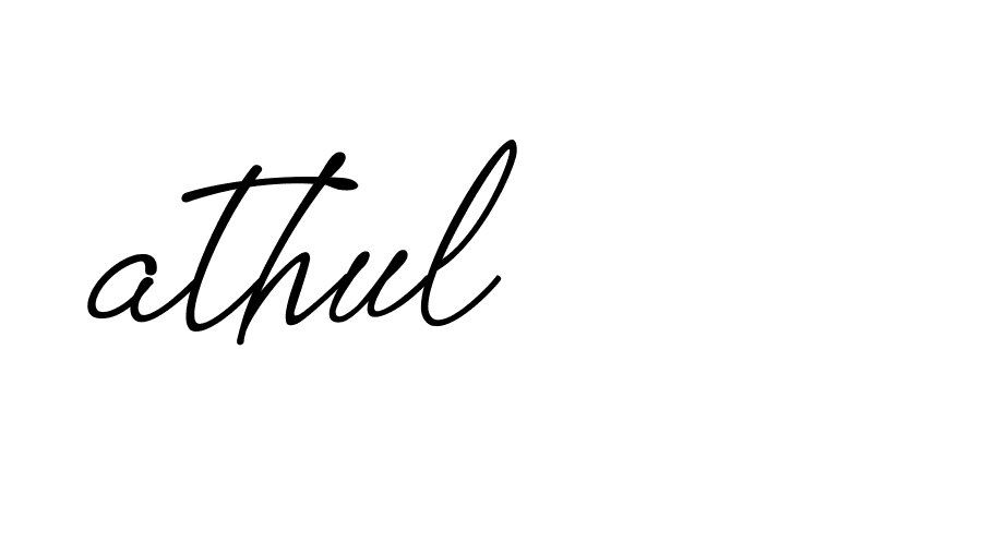 Signature of athul