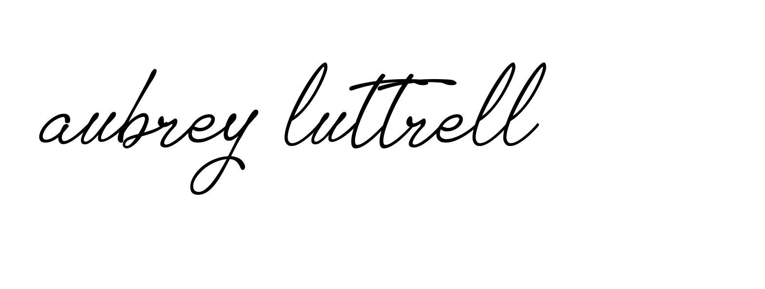 Signature of aubrey-luttrell