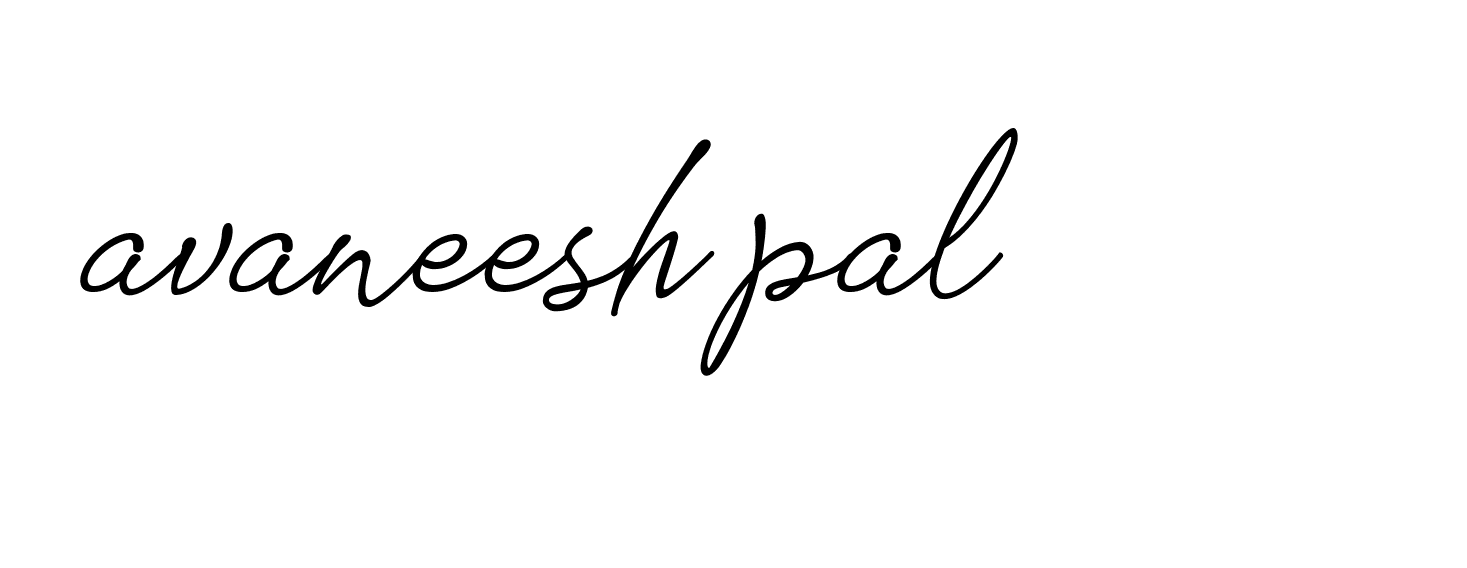 Signature of avaneesh-pal