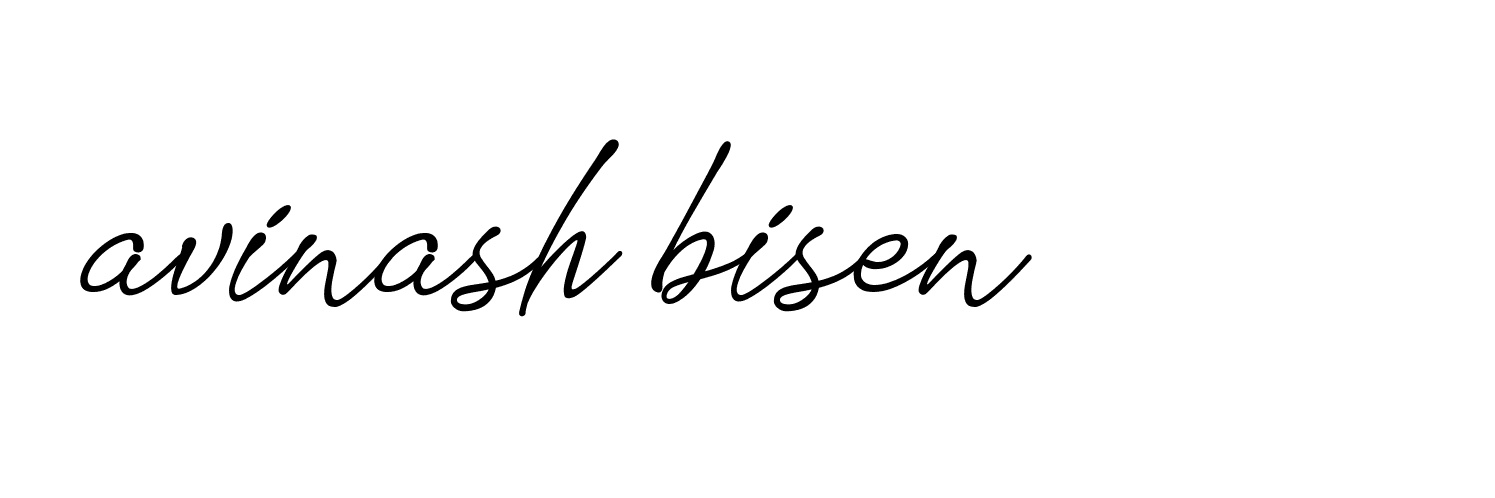 Signature of avinash-bisen