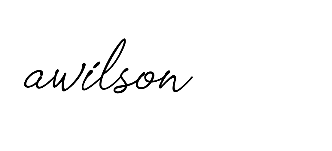 Signature of awilson