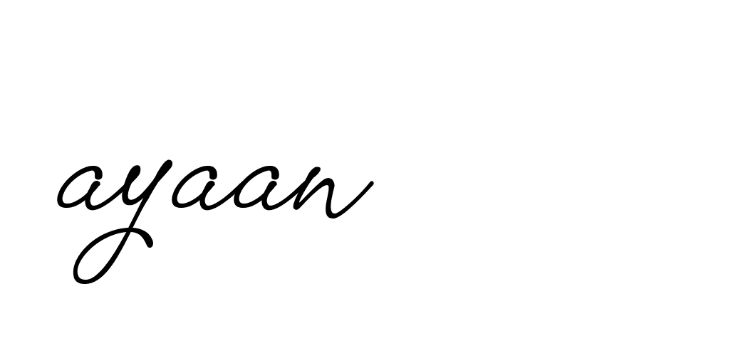 Signature of ayaan-