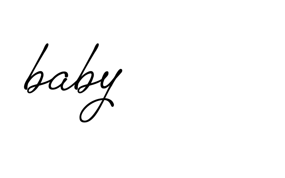 Signature of baby-