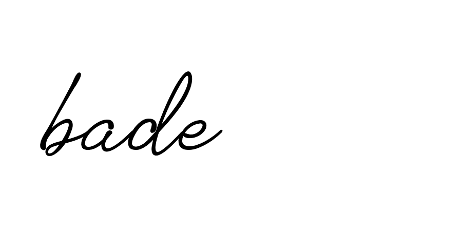 Signature of bade