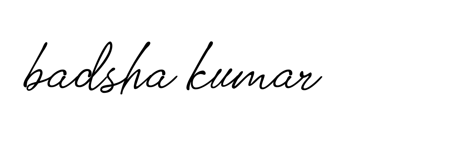 Signature of badsha-kumar