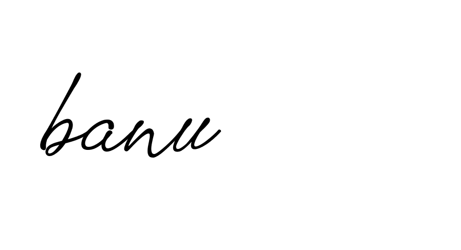 Signature of banu