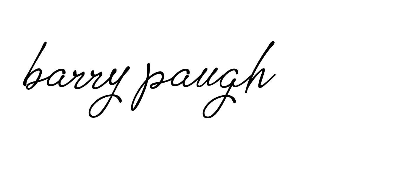 Signature of barry-paugh