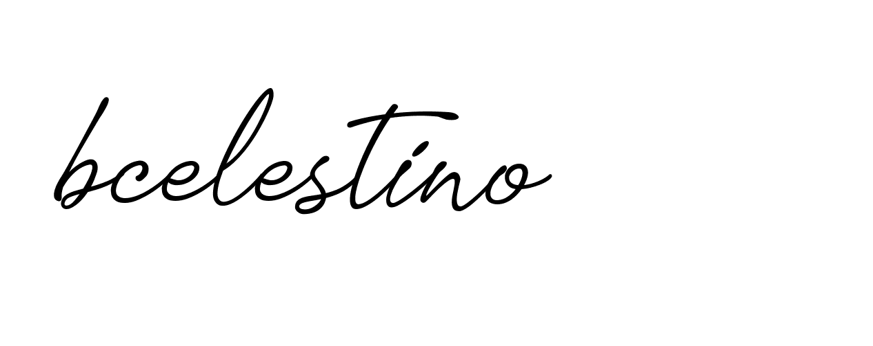 Signature of bcelestino