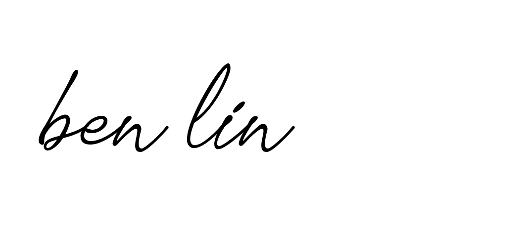 Signature of ben-lin