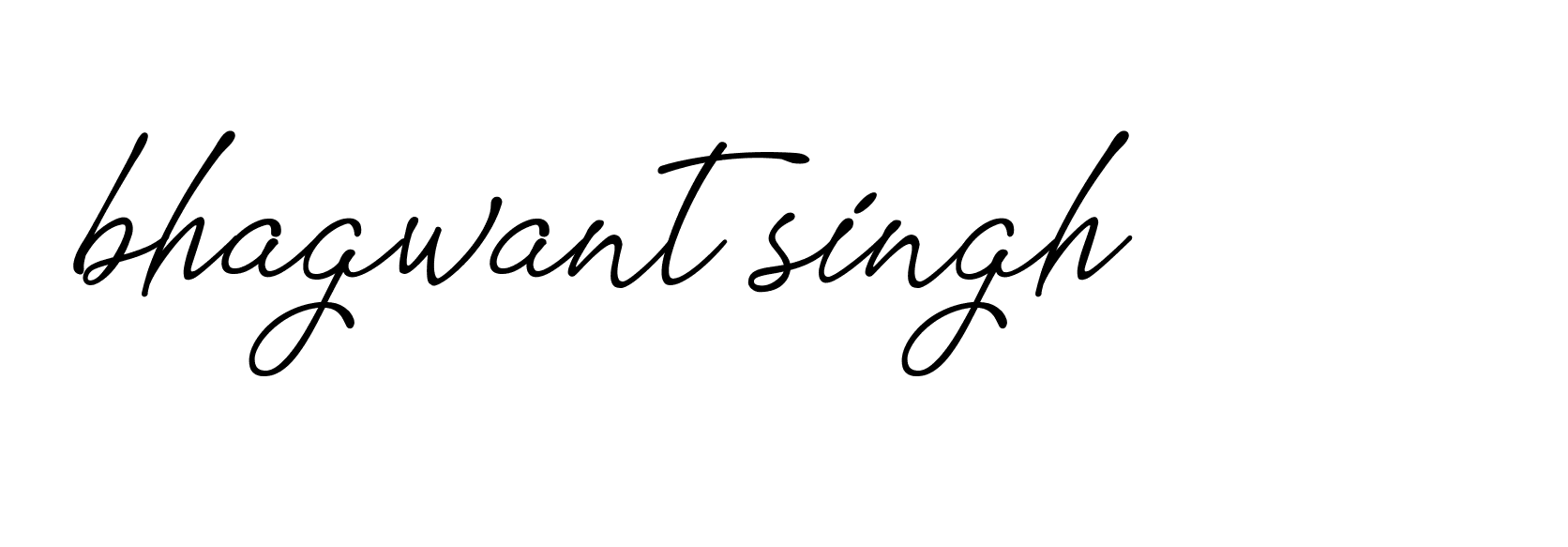 Signature of bhagwant-singh