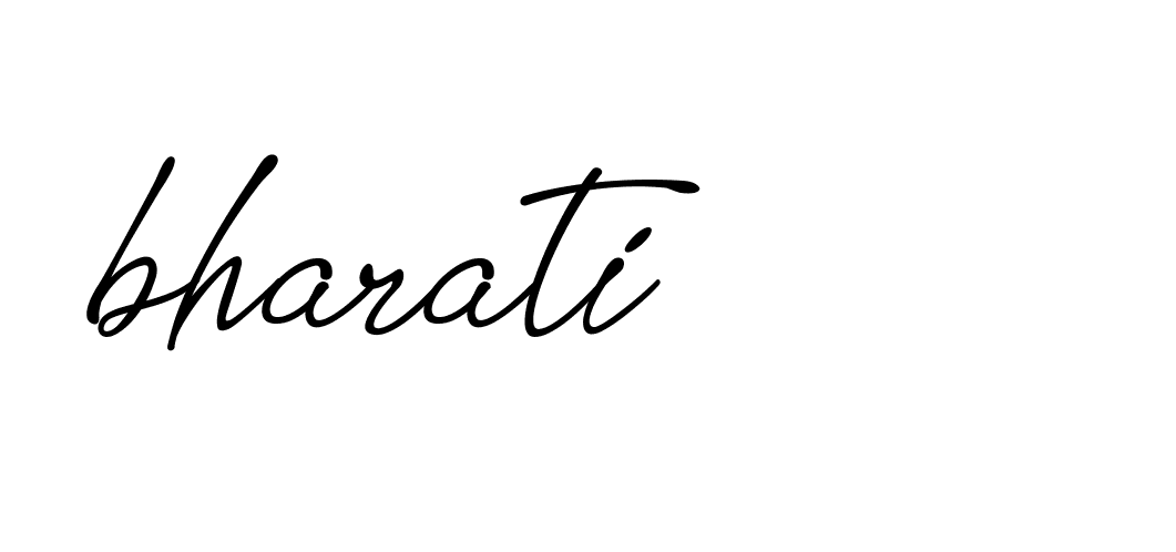 Signature of bharati