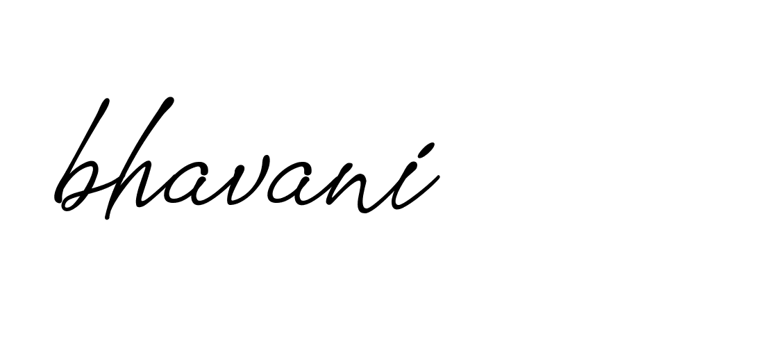 Signature of bhavani